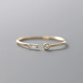 Anel Feminino Ajustável Delicado