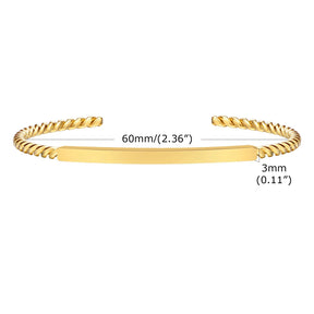 Pulseiras de Ouro Feminina