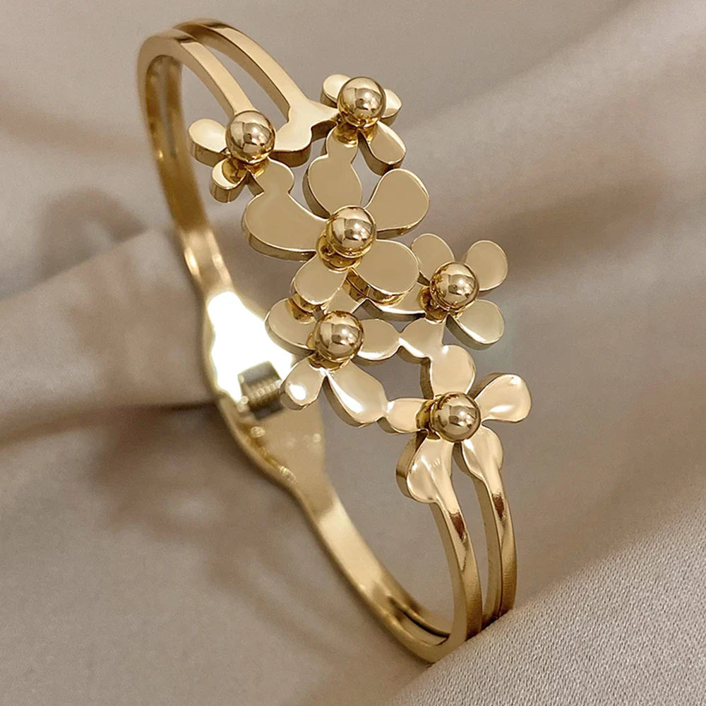 Pulseira de Ouro Feminina Alice