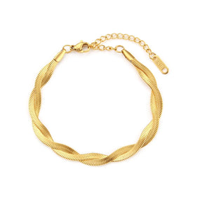 Pulseira de Ouro Feminina Riviera
