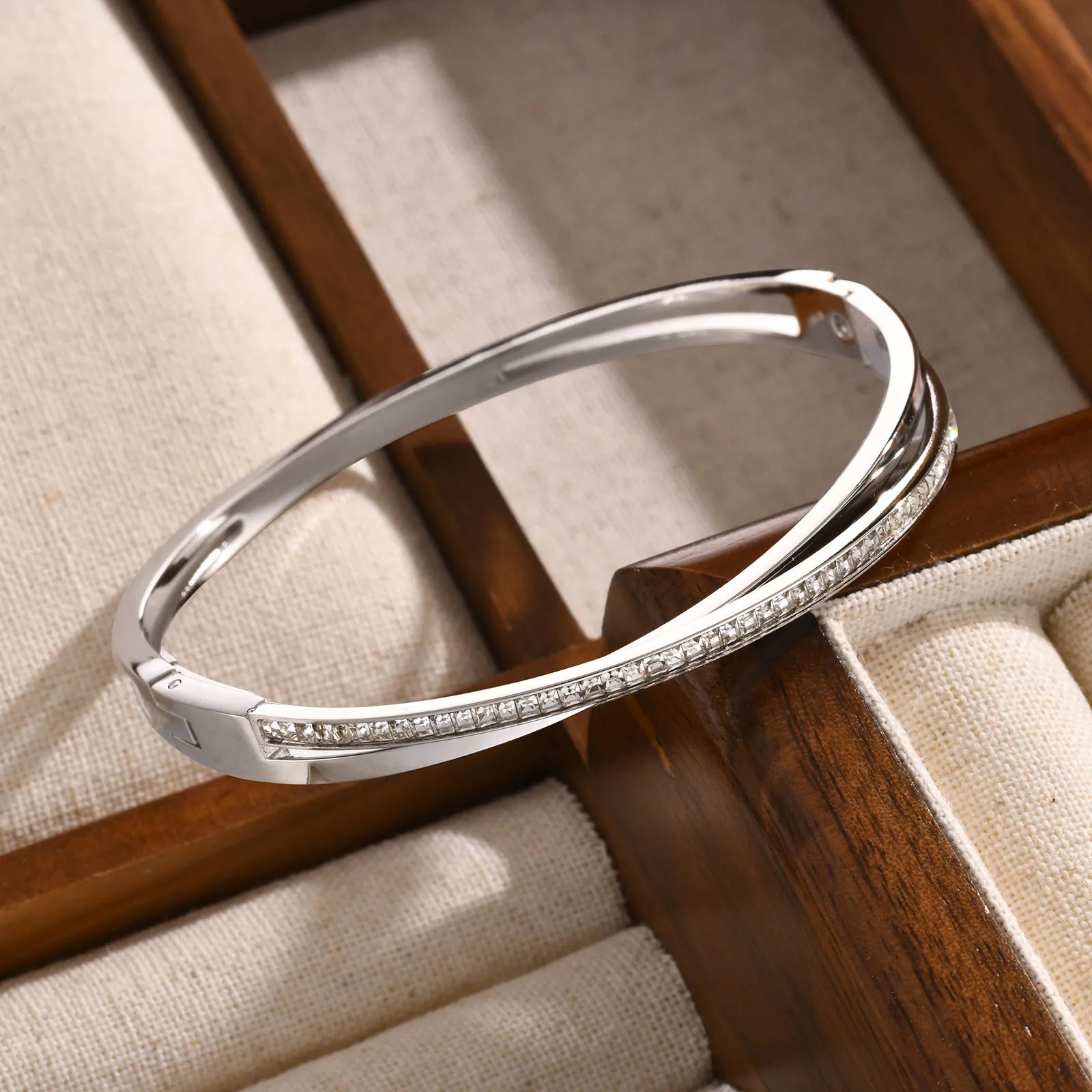 Pulseira Feminina de Prata