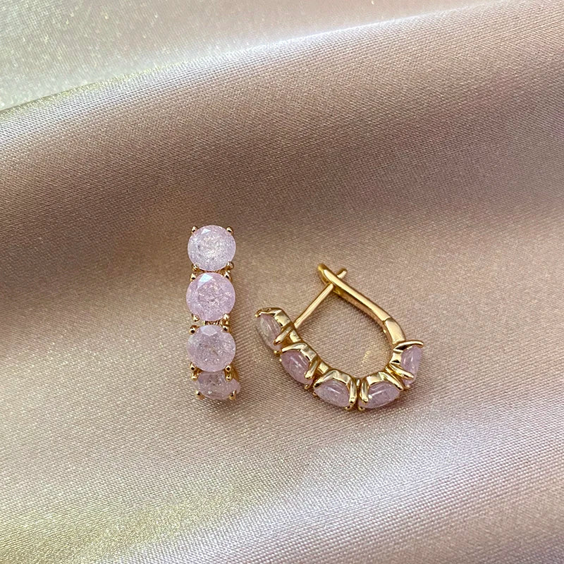 Brinco Feminino Delicado com Zircônia