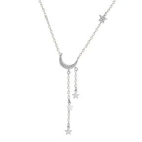 Colare Feminino Lua Estrelada
