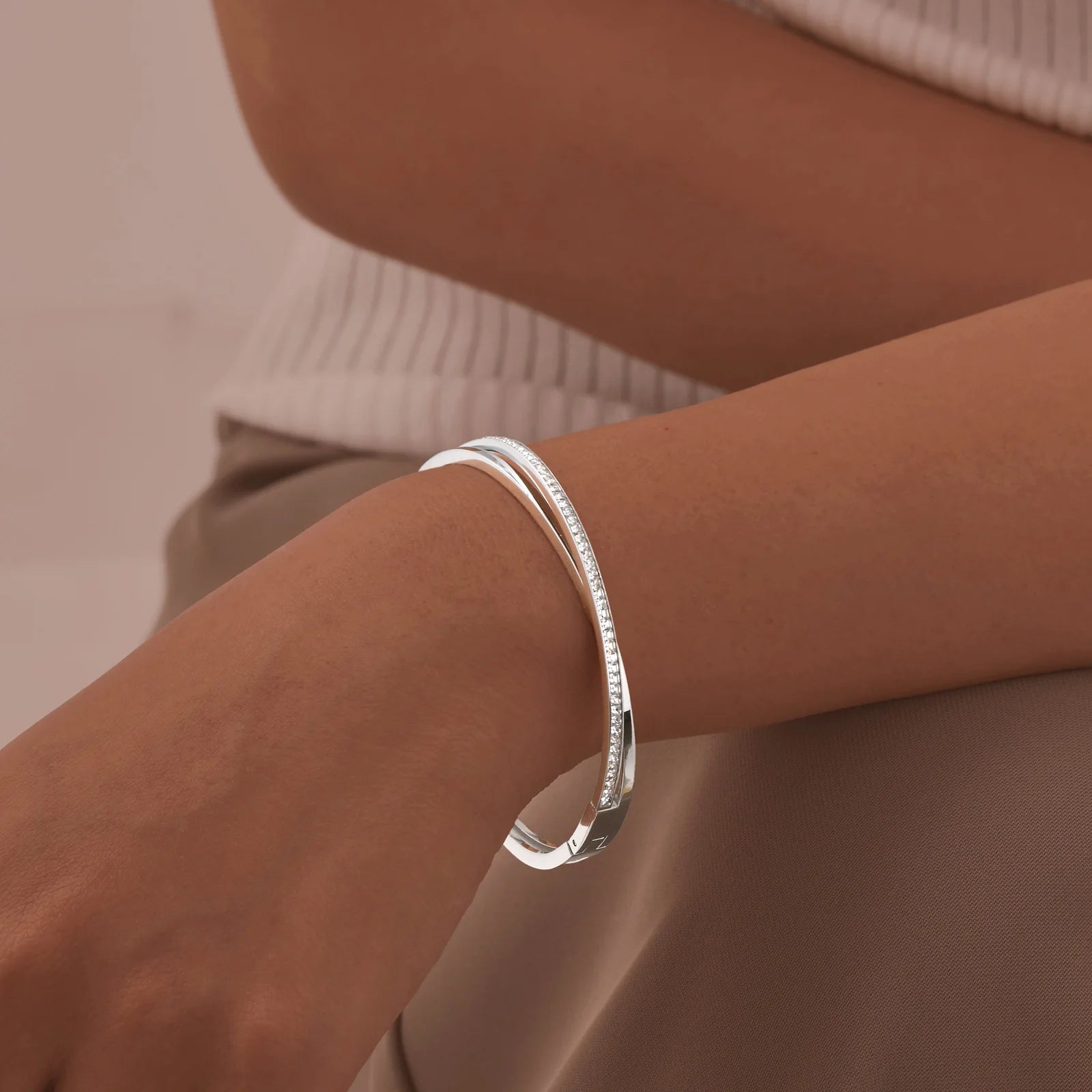 Pulseira Feminina de Prata