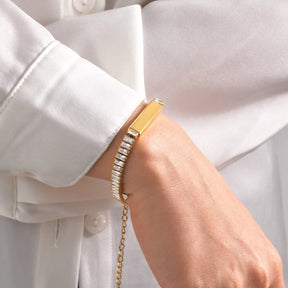 Moda jóias bling cz pedra charme pulseiras para mulheres meninas, delicado brilhante corrente pulseira link presentes de festa para ela