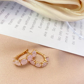 Brinco Feminino Delicado com Zircônia