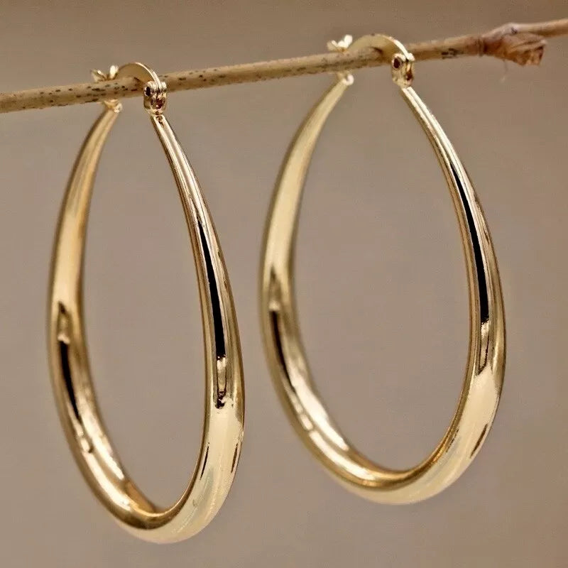 Brinco Feminino Argola Ouro 18K