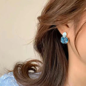 Brinco Feminino Duplo Circular Luxy