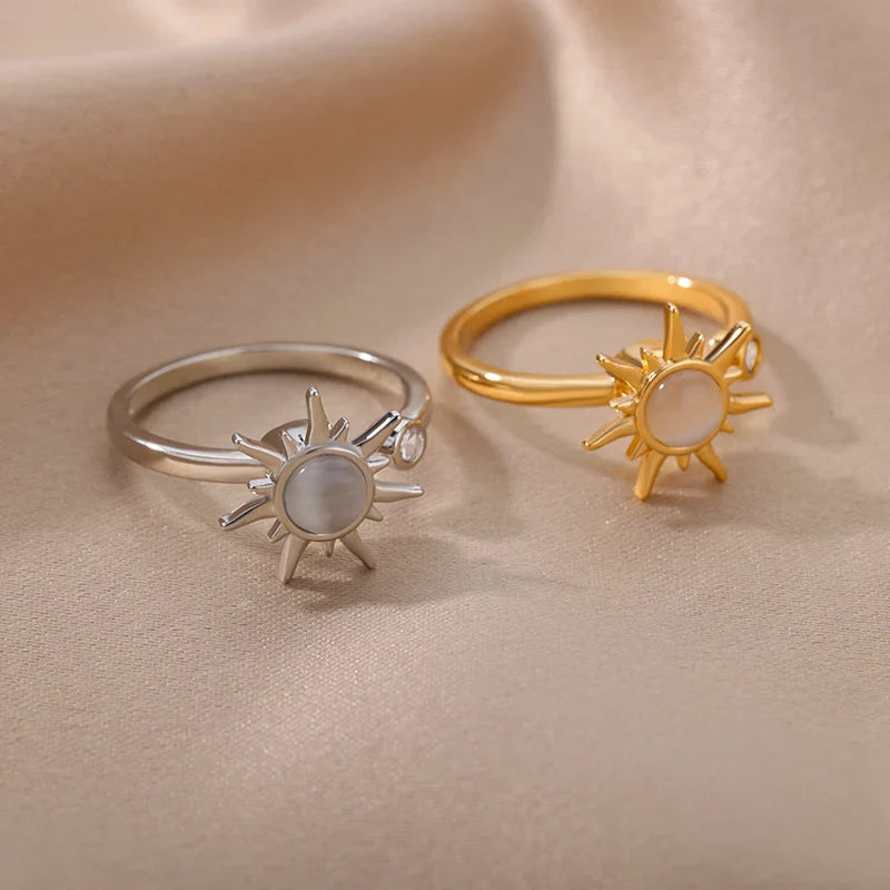 Anel Feminino Ajustável Sun Lux