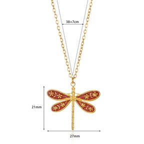 Colar Libélula Delicada 18K