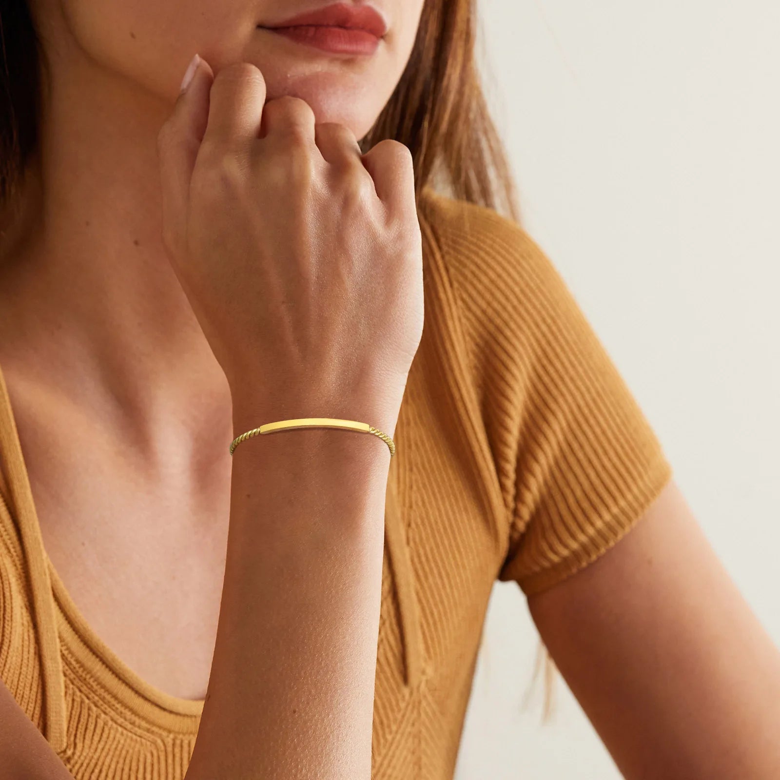 Pulseiras de Ouro Feminina