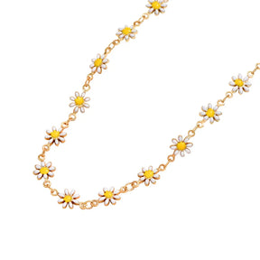 Colar Girassol Summer Ouro 18K