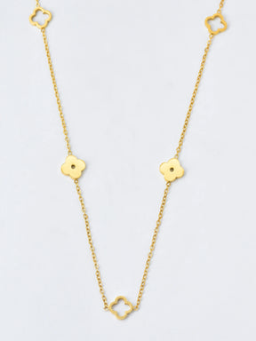 Colar Banhado a Ouro Feminino