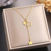 Colar Estrelas Delicadas Luxury