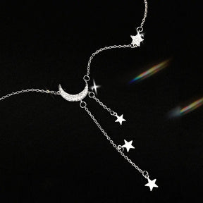 Colare Feminino Lua Estrelada