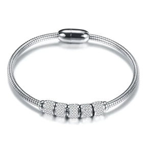 Pulseira Feminina Ouro 18k Safira