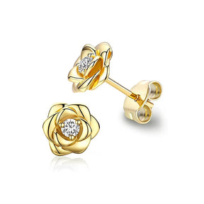 Huitan eternidade amor brincos orelha parafuso prisioneiro piercing cor prata/ouro moda coração brincos para mulheres chiques jóias de casamento