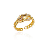 Anel Feminino Infinito Delicado