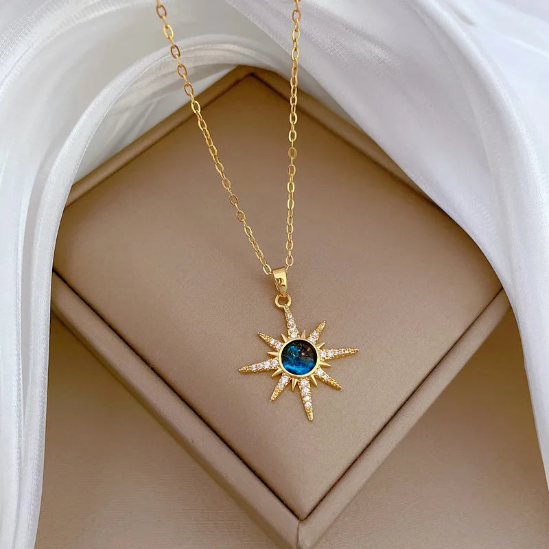 Colar Planeta Estrelar 18K
