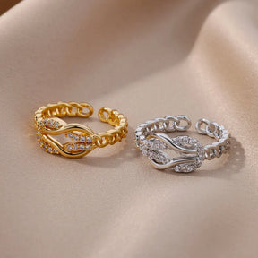 Anel Feminino Infinito Delicado
