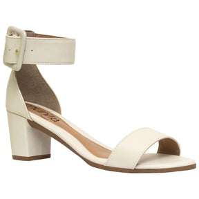 Sandália Feminina JulieSalto Médio Confortável