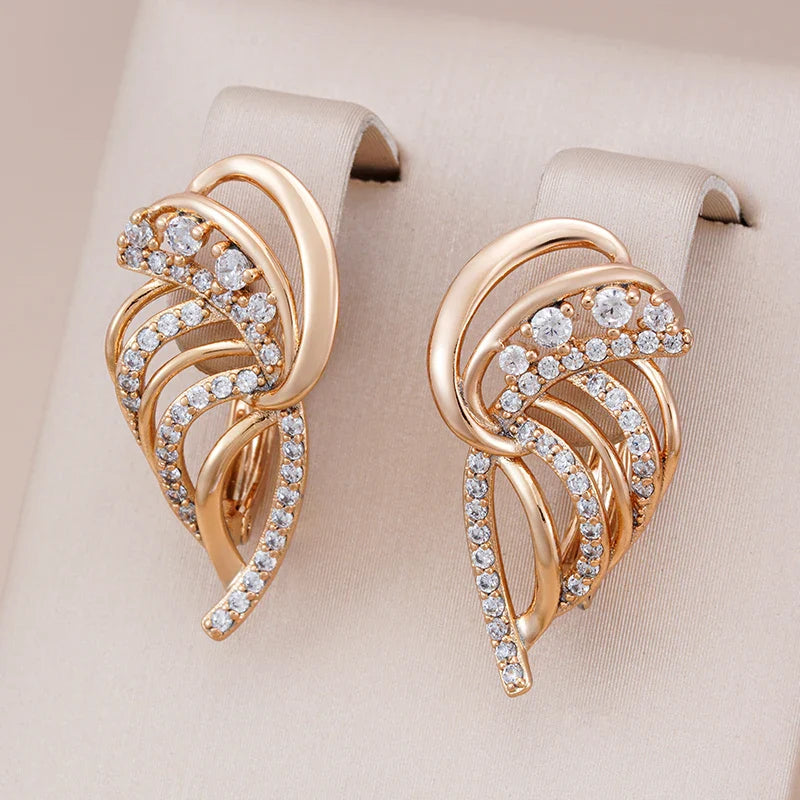Brinco Feminino Angelical com Zircônia