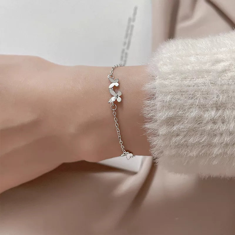 Pulseira Feminina de Prata