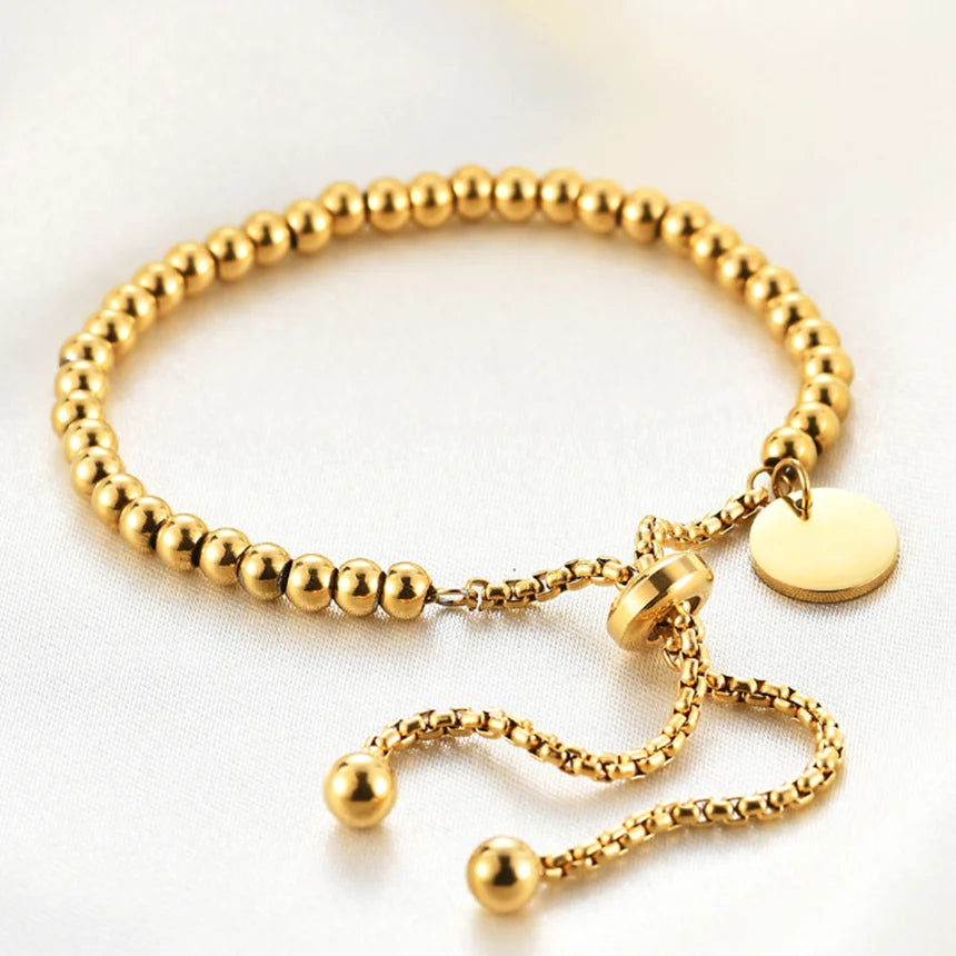 316l aço inoxidável zircão contas coração concha pulseira moda feminina tendência alta jóias acessórios sab785
