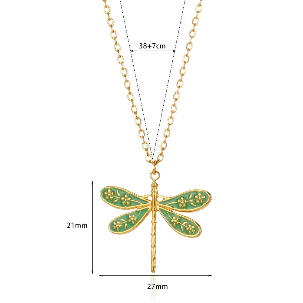 Colar Libélula Delicada 18K