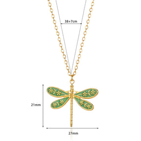 Colar Libélula Delicada 18K