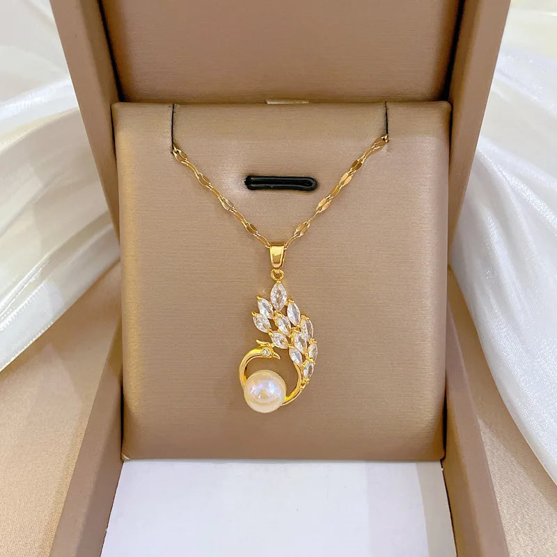 Colar Sereia com Zircônia 18K
