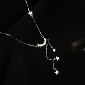 Colare Feminino Lua Estrelada