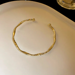 Aço inoxidável cor de ouro bambu conjunta pulseiras 2023 tendência pulseira para mulheres masculino festa romântica presente moda jóias
