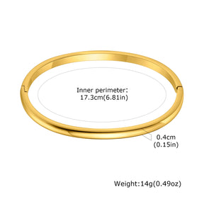 Mulheres anti alergia pulseiras de punho de aço inoxidável pulseira, pulseira na moda jóias empilhamento pulseira aberta para meninas mãe esposa