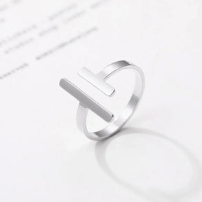 Anel Feminino Ajustável Minimalista Delicado